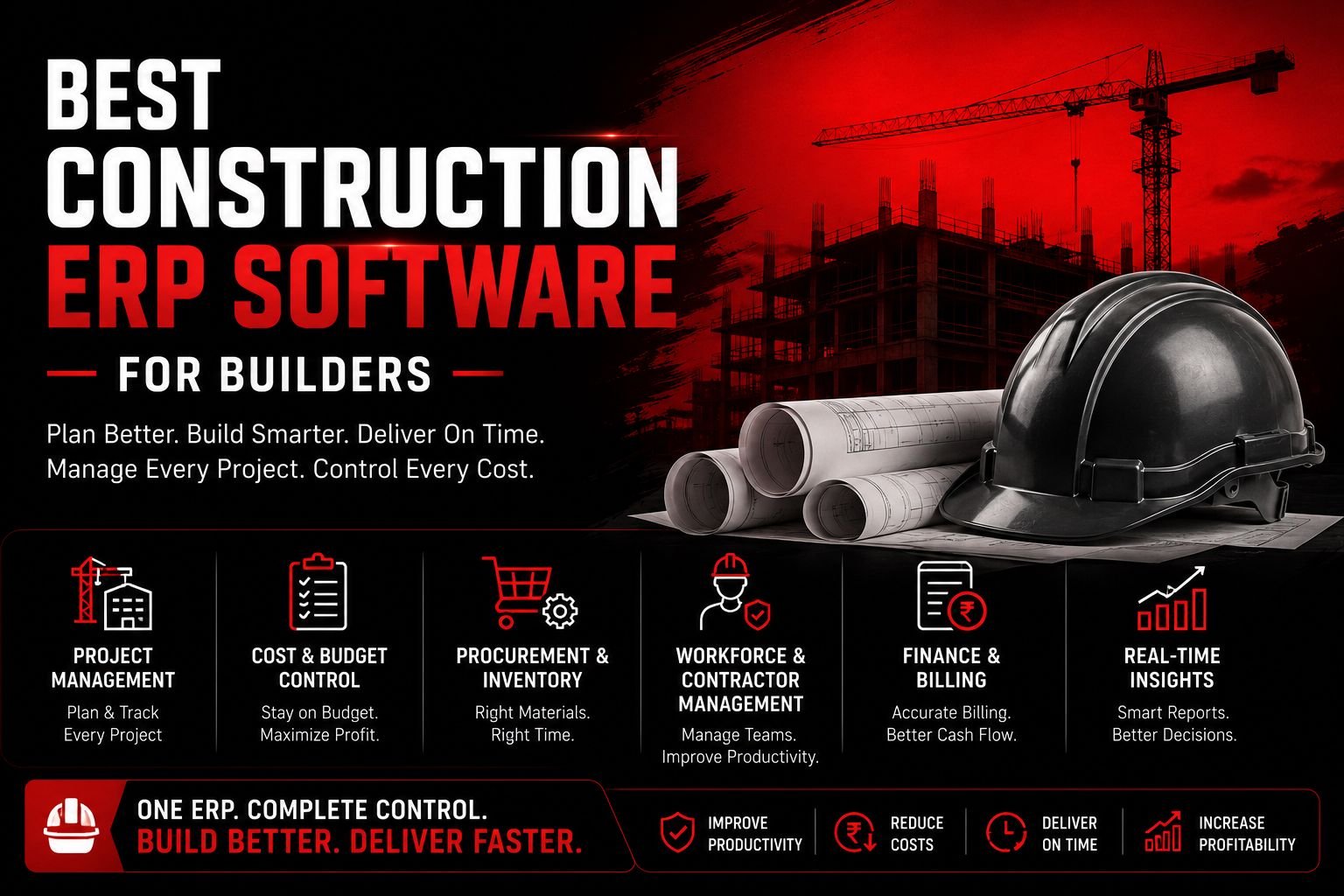 Best Construction ERP Software for Builders