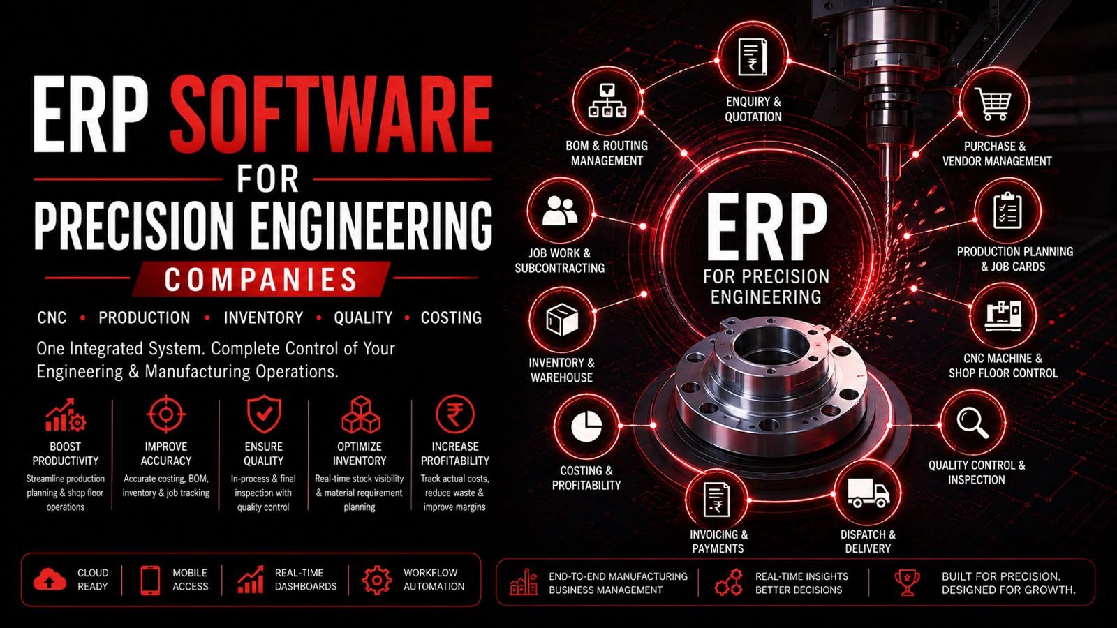 ERP Software for Precision Engineering Companies