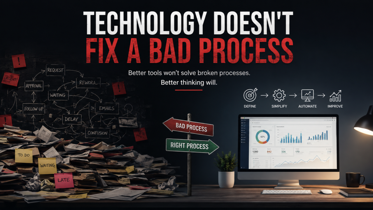 Technology Doesn't Fix a Bad Process